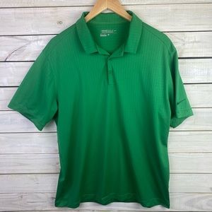 Nike Men's Green Polo Shirt